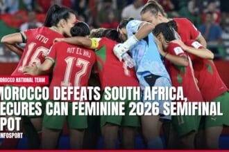 morocco defeats south africa, secures can féminine 2026 semifinal spot — news card