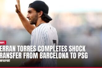 ferran torres completes shock transfer from barcelona to psg — news card