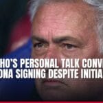 mourinho’s personal talk convinced barcelona signing despite initial doubts — news card