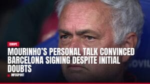 mourinho’s personal talk convinced barcelona signing despite initial doubts — news card