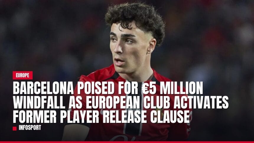 barcelona poised for €5 million windfall as european club activates former player release clause — news card