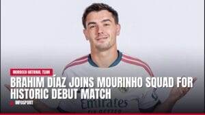 brahim díaz joins mourinho squad for historic debut match — news card