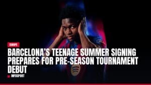barcelona’s teenage summer signing prepares for pre season tournament debut — news card
