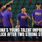 barcelona’s young talent impresses hansi flick after two strong starts — news card