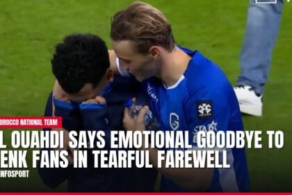 el ouahdi says emotional goodbye to genk fans in tearful farewell — news card