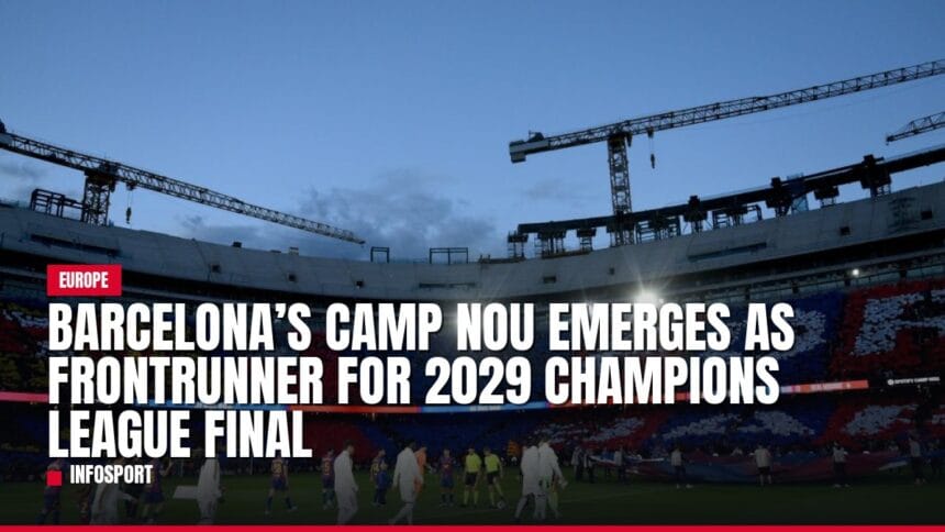barcelona’s camp nou emerges as frontrunner for 2029 champions league final — news card
