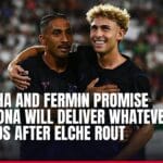 raphinha and fermin promise barcelona will deliver whatever flick demands after elche rout — news card