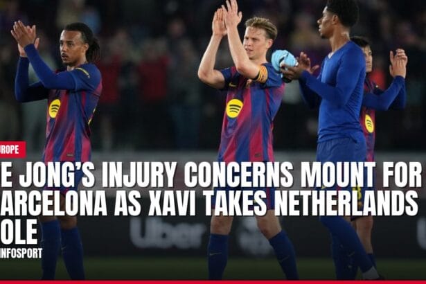 de jong’s injury concerns mount for barcelona as xavi takes netherlands role — news card