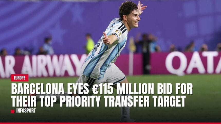 barcelona eyes €115 million bid for their top priority transfer target — news card