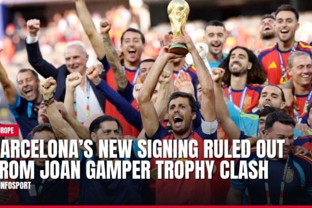 barcelona’s new signing ruled out from joan gamper trophy clash — news card