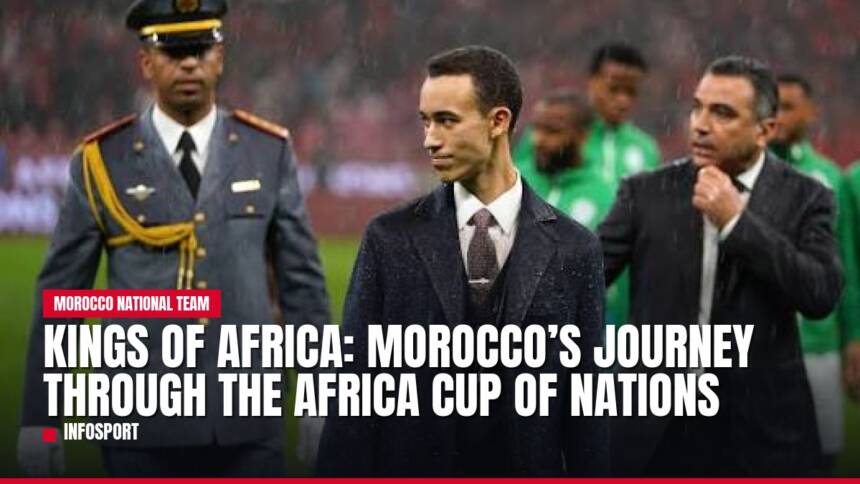 Crown Prince Moulay El Hassan at a football event with officials.