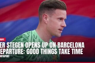 ter stegen opens up on barcelona departure: good things take time — news card