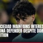 real sociedad maintains interest in barcelona defender despite dortmund competition — news card