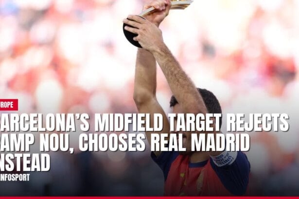 barcelona’s midfield target rejects camp nou, chooses real madrid instead — news card