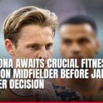 barcelona awaits crucial fitness update on midfielder before january transfer decision — news card
