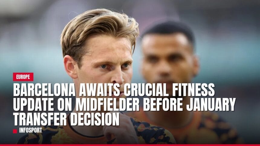 barcelona awaits crucial fitness update on midfielder before january transfer decision — news card