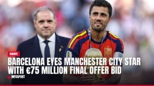 barcelona eyes manchester city star with €75 million final offer bid — news card