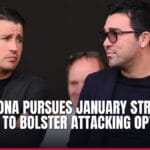 barcelona pursues january striker signing to bolster attacking options — news card