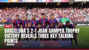 barcelona’s 2 1 joan gamper trophy victory reveals three key talking points — news card