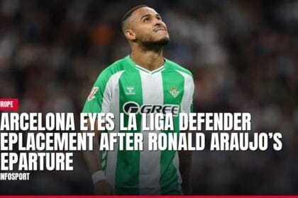 barcelona eyes la liga defender replacement after ronald araujo’s departure — news card