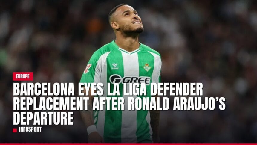 barcelona eyes la liga defender replacement after ronald araujo’s departure — news card