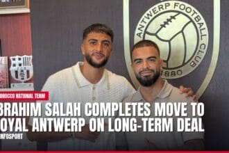 ibrahim salah completes move to royal antwerp on long term deal — news card