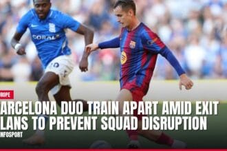 barcelona duo train apart amid exit plans to prevent squad disruption — news card