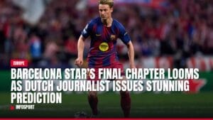 barcelona star’s final chapter looms as dutch journalist issues stunning prediction — news card