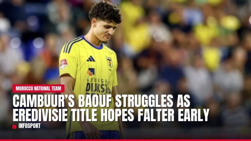 cambuur’s baouf struggles as eredivisie title hopes falter early — news card