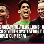 Morocco national team players and coach, 2022 World Cup story.