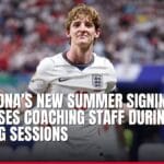 barcelona’s new summer signing impresses coaching staff during early training sessions — news card