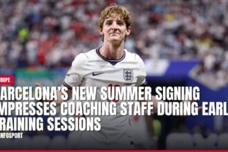 barcelona’s new summer signing impresses coaching staff during early training sessions — news card
