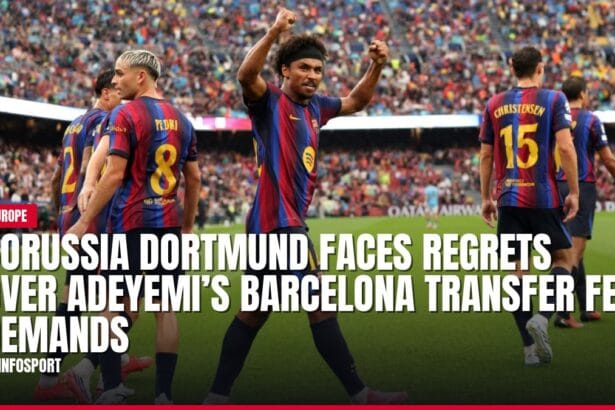 borussia dortmund faces regrets over adeyemi’s barcelona transfer fee demands — news card