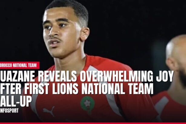 ouazane reveals overwhelming joy after first lions national team call up — news card