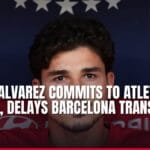 julian alvarez commits to atletico madrid, delays barcelona transfer move — news card