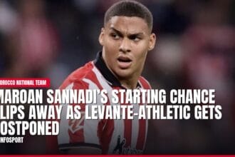 maroan sannadi’s starting chance slips away as levante athletic gets postponed — news card
