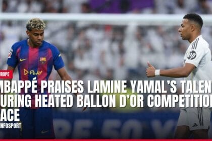 mbappé praises lamine yamal’s talent during heated ballon d’or competition race — news card