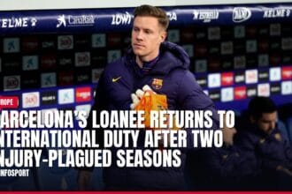 barcelona’s loanee returns to international duty after two injury plagued seasons — news card