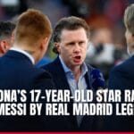 barcelona’s 17 year old star ranked above messi by real madrid legend — news card