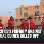 morocco u23 friendly against equatorial guinea called off — news card