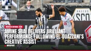 amine sbaï delivers brilliant performance following el ouazzani’s creative assist — news card