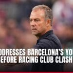 flick addresses barcelona’s young stars before racing club clash — news card