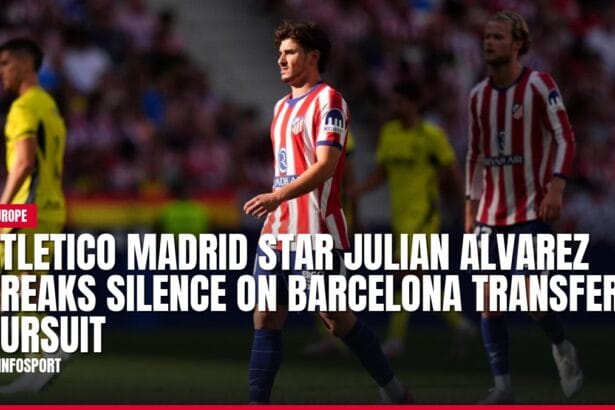 atletico madrid star julian alvarez breaks silence on barcelona transfer pursuit — news card