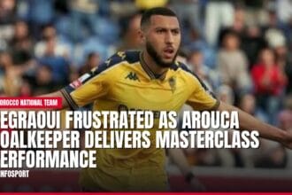 begraoui frustrated as arouca goalkeeper delivers masterclass performance — news card