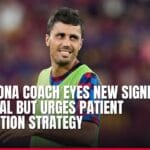 barcelona coach eyes new signing’s potential but urges patient integration strategy — news card