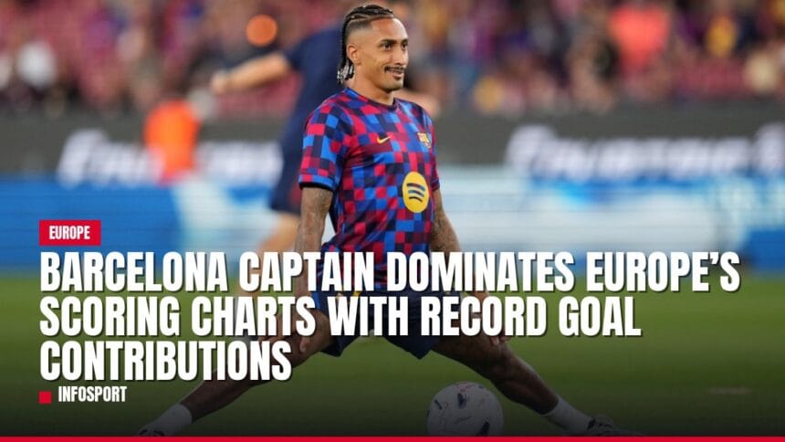 barcelona captain dominates europe’s scoring charts with record goal contributions — news card