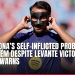 barcelona’s self inflicted problems cost them despite levante victory, garcia warns — news card