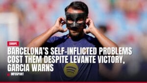 barcelona’s self inflicted problems cost them despite levante victory, garcia warns — news card