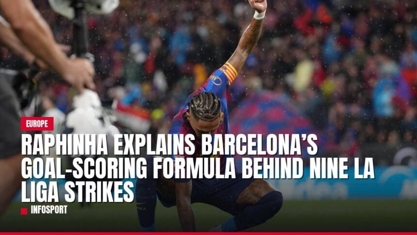 raphinha explains barcelona’s goal scoring formula behind nine la liga strikes — news card
