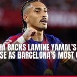 raphinha backs lamine yamal’s ballon d’or case as barcelona’s most crucial talent — news card